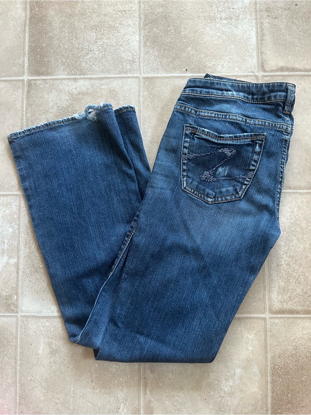Silver jeans